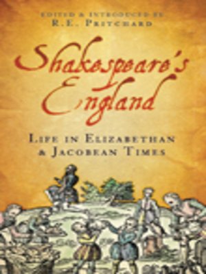 cover image of Shakespeare's England